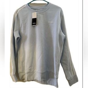 Women’s Light Blue Adidas Crewneck Sweatshirt XL